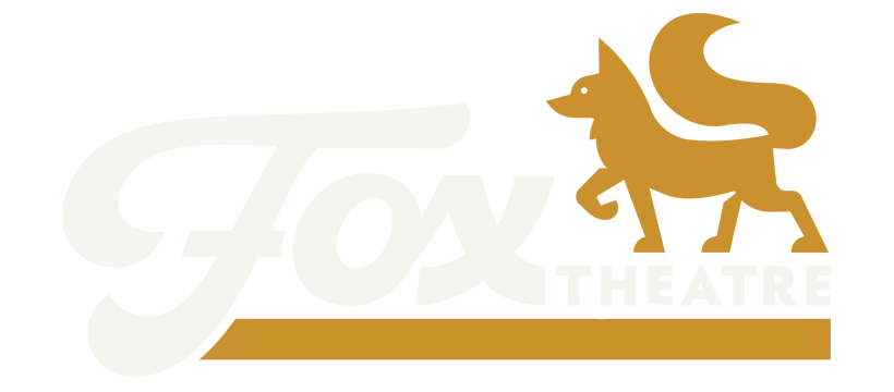 Fox Theatre Full white and gold logo